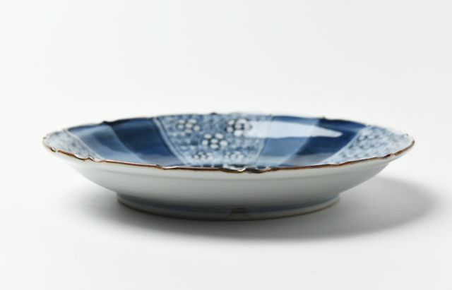 須谷窯 祥瑞輪花5.5寸皿 ｜ 暮らしのうつわ花田 和食器 通販