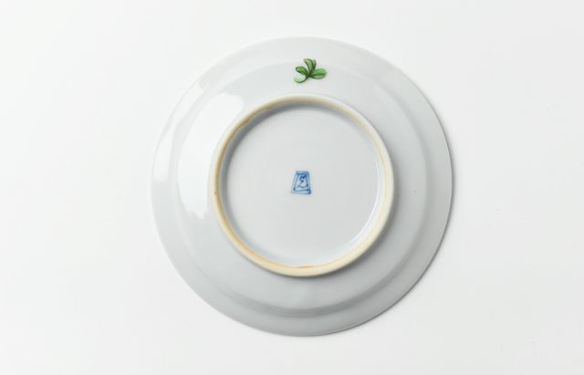 堀畑蘭 53 4寸小皿 色絵花蝶唐子 ｜ 暮らしのうつわ花田 和食器 通販