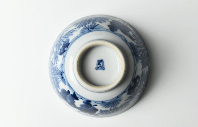 堀畑蘭 36 飯碗 染付唐子あそび ｜ 暮らしのうつわ花田 和食器 通販