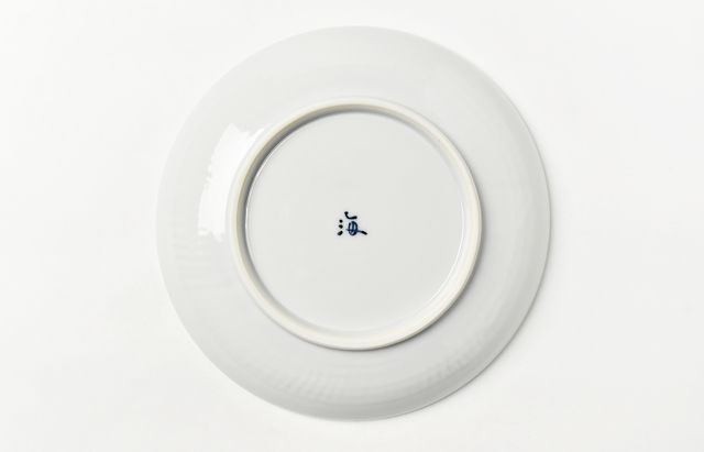 海野裕 色絵四角重ね7寸皿 ｜ 暮らしのうつわ花田 和食器 通販