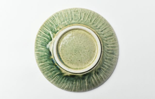 雪ノ浦裕一 緑釉線文皿 ｜ 暮らしのうつわ花田 和食器 通販