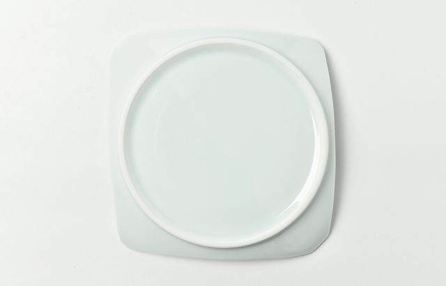 陶房独歩炎 2 青白磁四方中皿 ｜ 暮らしのうつわ花田 和食器 通販