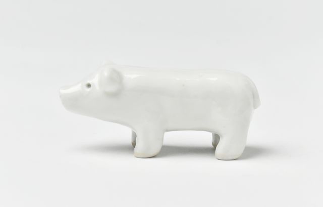 阿部春弥・みか 箸置きぶた 白 ｜ 暮らしのうつわ花田 和食器 通販