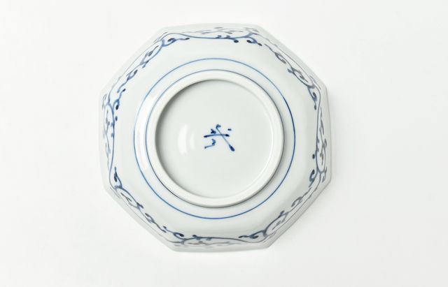 吉岡将弐 枠取ダミ丸文八角鉢 ｜ 暮らしのうつわ花田 和食器 通販