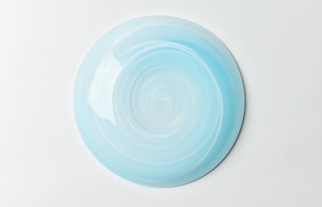 河上智美 ターコイズ5.5寸皿 ｜ 暮らしのうつわ花田 和食器 通販
