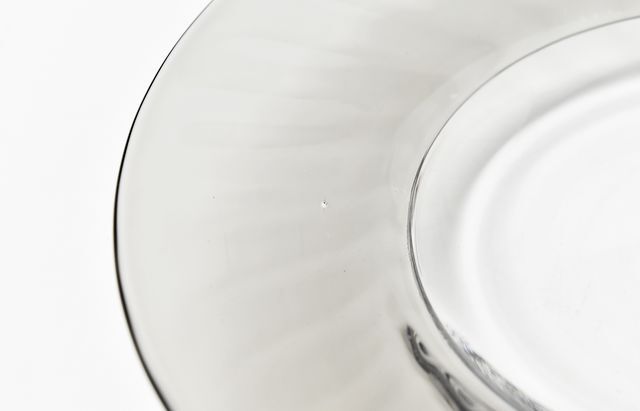 河上智美絞りリム7寸皿（グレー）｜暮らしのうつわ花田和食器通販