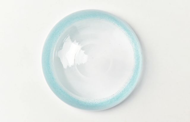 河上智美 ピンブロー小鉢（トルコブルー） ｜ 暮らしのうつわ花田 和