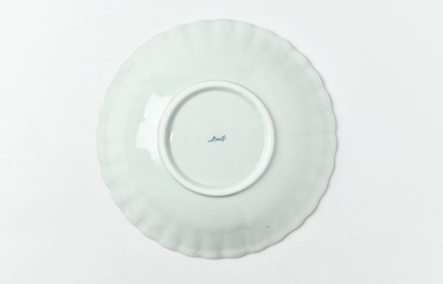 宮岡麻衣子 白磁輪花深皿 ｜ 暮らしのうつわ花田 和食器 通販