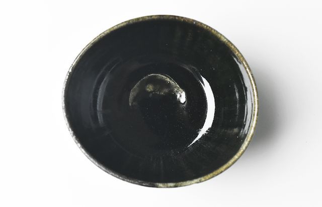 田中佐和子 6A 黒抹茶碗 ｜ 暮らしのうつわ花田 和食器 通販