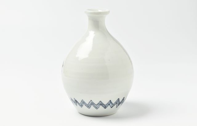 杉本太郎 5 染付徳利 鳥松 ｜ 暮らしのうつわ花田 和食器 通販