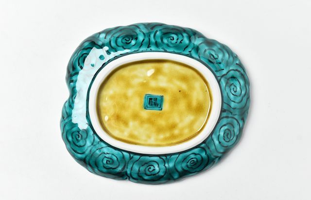 菊型 向付皿 平鉢 5皿セット (23cm×14cm) 菊型 向付皿 平鉢 5皿セット (23cm×14cm)