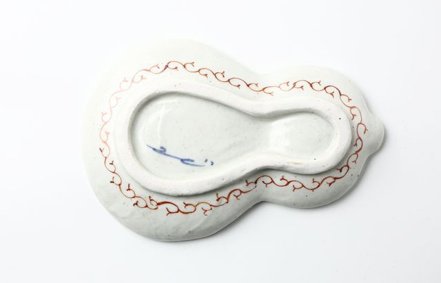 松浦ナオコ 1 色絵丸紋瓢皿 ｜ 暮らしのうつわ花田 和食器 通販