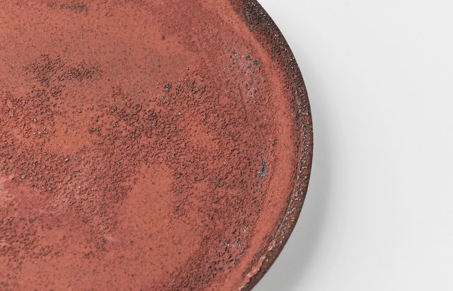 野口悦士 207 赤錆 平鉢 ｜ 暮らしのうつわ花田 和食器 通販