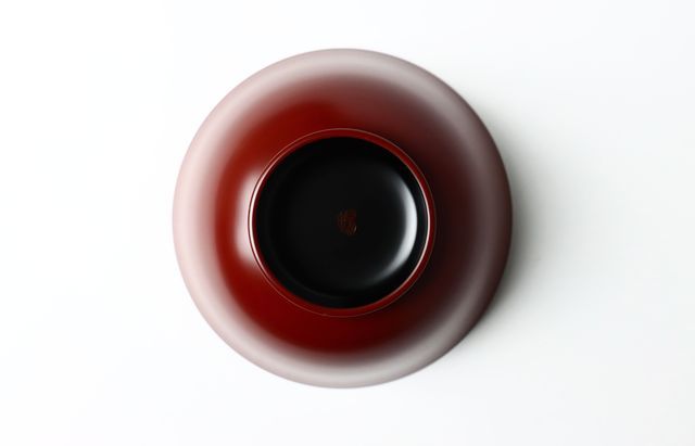 佐々木暢子 あさがお飯椀 本朱 ｜ 暮らしのうつわ花田 和食器 通販