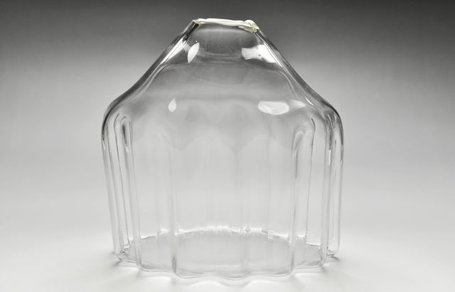谷口嘉　ガラス　花器　十角　【未使用品】 谷口嘉 10 花器波（広） ｜ 暮らしのうつわ花田 和食器 通販