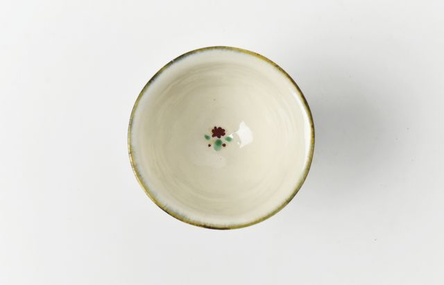 矢島操 36C カキオトシイロエ彩高杯 ｜ 暮らしのうつわ花田 和食器 通販
