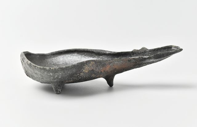 土本訓寛・久美子 43B 焼締象嵌琵琶形小皿 ｜ 暮らしのうつわ花田 和