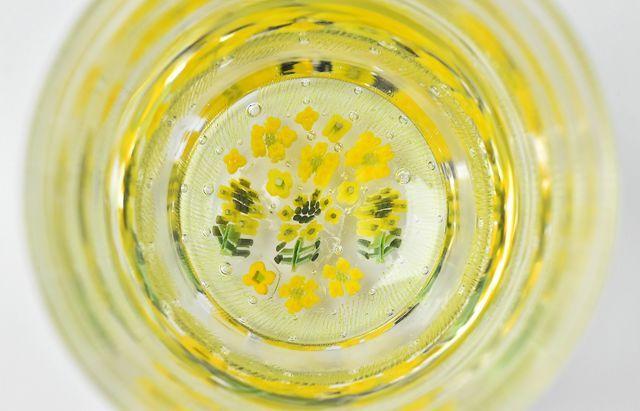 三留舞 9A 菜の花 ぐいのみ ｜ 暮らしのうつわ花田 和食器 通販