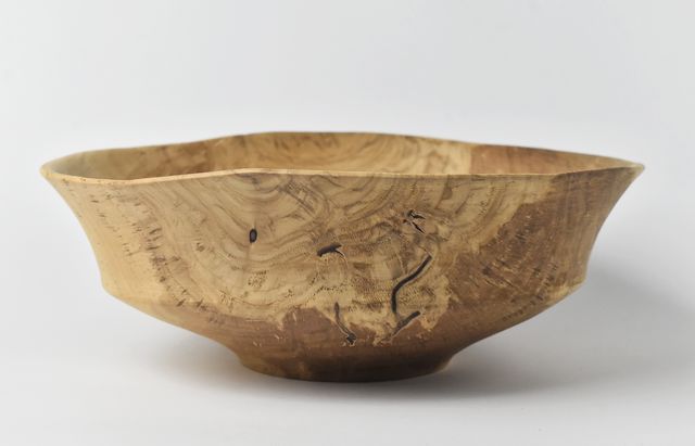 iiDA Woodturning 18B サラダ＆パスタボウル タブノキ/ウレタン（飯田