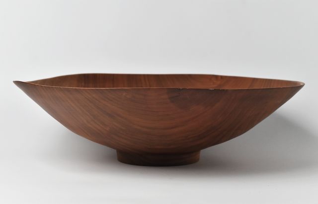 iiDA Woodturning 18D サラダ＆パスタボウル さくら/ウレタン（飯田