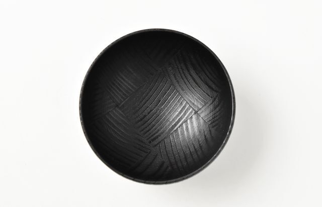 森下綾 12 小鉢 黒色 杉 ｜ 暮らしのうつわ花田 和食器 通販