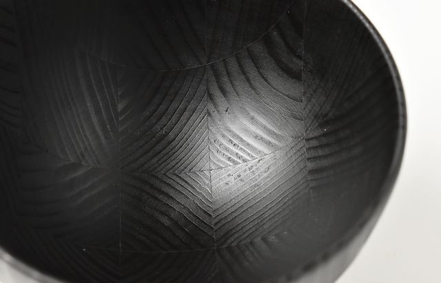 森下綾 6 椀（大）黒色 杉 ｜ 暮らしのうつわ花田 和食器 通販