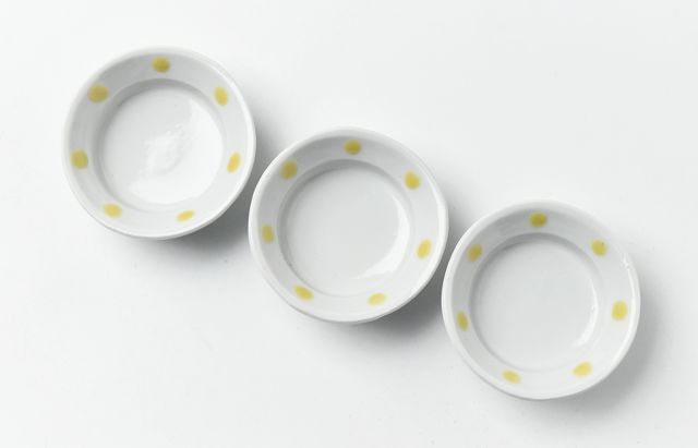九谷青窯 44 豆皿（黄） ｜ 暮らしのうつわ花田 和食器 通販