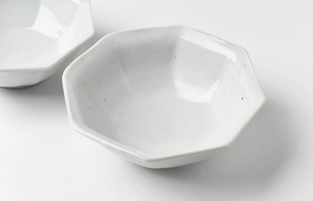 九谷青窯 148 白磁八角小鉢 ｜ 暮らしのうつわ花田 和食器 通販
