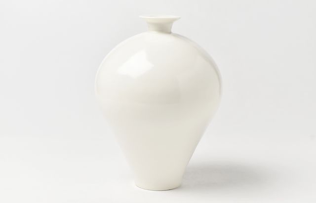 鈴木重孝 黄白磁瓶子形花生 ｜ 暮らしのうつわ花田 和食器 通販
