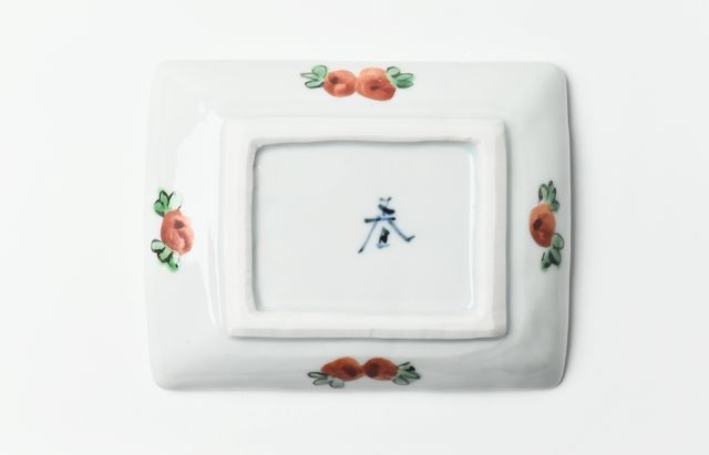 正木春蔵 タンパン呉須長角小皿 ｜ 暮らしのうつわ花田 和食器 通販