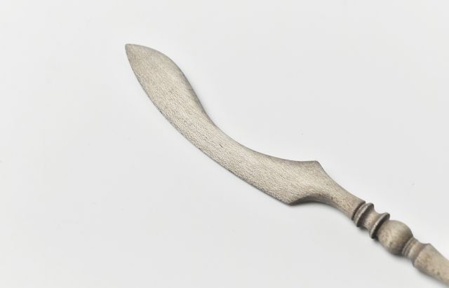 ◆新品未使用 鈴木潤吾 デザートフォーク デザートナイフ 2点セット 鈴木潤吾 8B デザートナイフ 楓（草木染め） ｜ 暮らしのうつわ