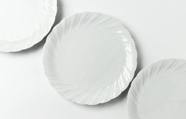  ドルフィンホワイト皿　４枚セット、箱付き ドルフィンホワイト皿 4枚セット、箱付き 【公式通販】