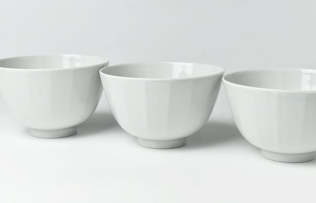 水野克俊　茶碗　6個セット 水野克俊 69 白磁面取5寸丼 ｜ 暮らしのうつわ花田 和食器 通販