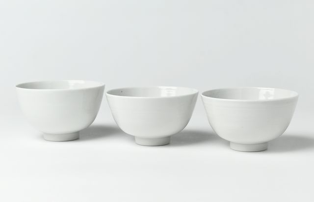 水野克俊 68 白磁飯碗 ｜ 暮らしのうつわ花田 和食器 通販