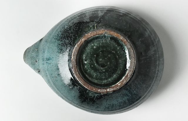 工藤和彦 286 緑粉引片口鉢 ｜ 暮らしのうつわ花田 和食器 通販