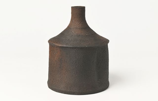 雪ノ浦裕一 14B 漆黒砧花器 ｜ 暮らしのうつわ花田 和食器 通販