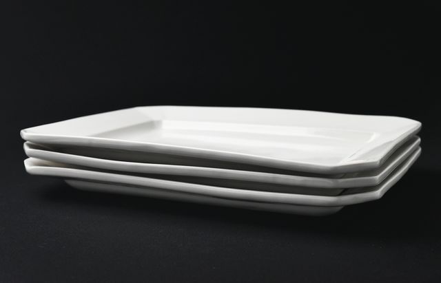 岡田直人 14 長角平皿M ｜ 暮らしのうつわ花田 和食器 通販