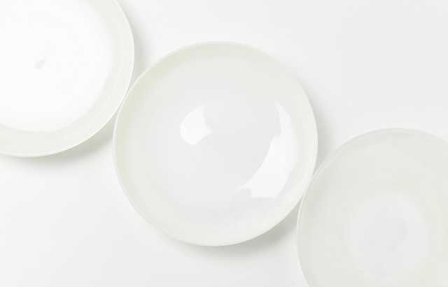 河上智美 724 白プレート ｜ 暮らしのうつわ花田 和食器 通販