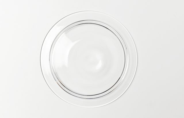河上智美エッジプレートフラット（クリア）｜暮らしのうつわ花田和食器通販