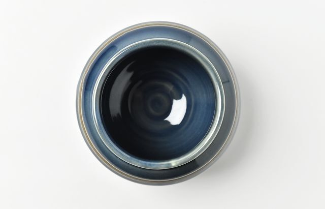 宮岡麻衣子　瑠璃釉波兎文長角皿右左２点セット 宮岡麻衣子 瑠璃釉波兎文長角皿右左2点セット 宮岡麻衣子 瑠璃