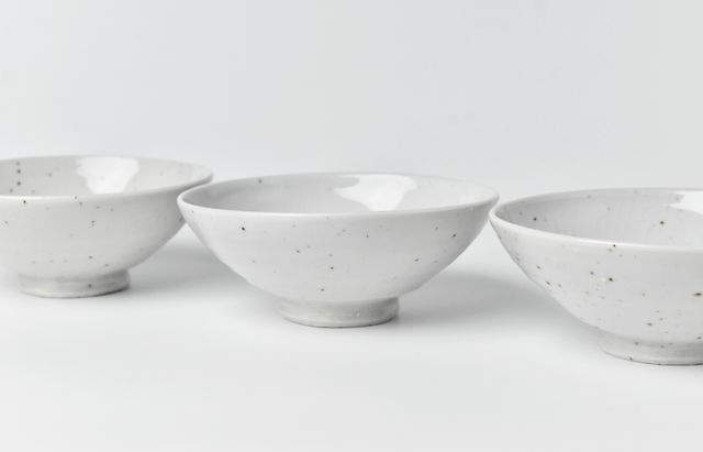 田中佐和子 白磁飯碗 ｜ 暮らしのうつわ花田 和食器 通販