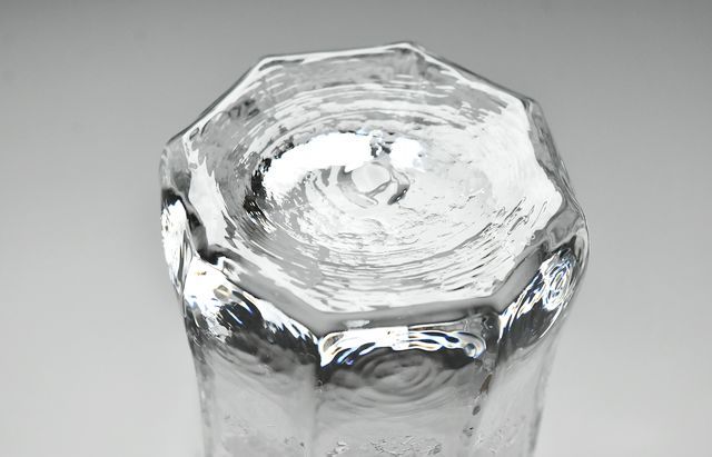 西山芳浩 八角グラス（大） ｜ 暮らしのうつわ花田 和食器 通販