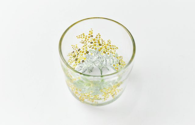 中野幹子 硝杯 ミモザ ｜ 暮らしのうつわ花田 和食器 通販