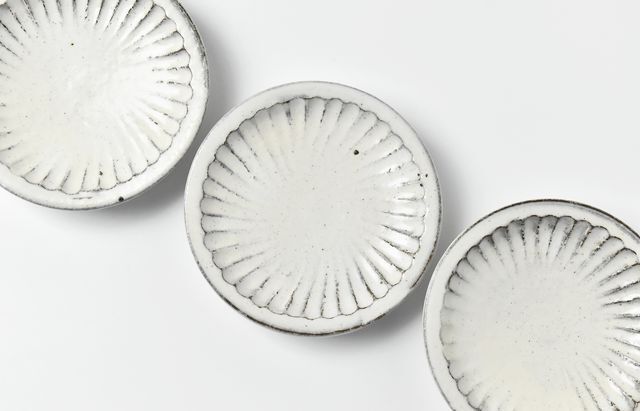 w172-3　中国古い小皿　清朝　新渡南京　十綿手４枚　A w172-3 中国古い小皿 清朝 新渡南京 十綿手4枚 A