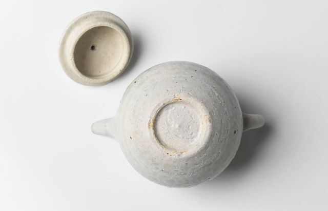 城 進さんのうつわ ✧*。 白灰釉 急須と湯呑み2個 城進 69 白灰釉ポットミニ ｜ 暮らしのうつわ花田 和食器 通販