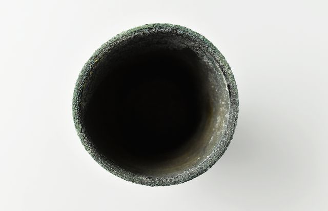 野口悦士 192 緑青筒 ｜ 暮らしのうつわ花田 和食器 通販