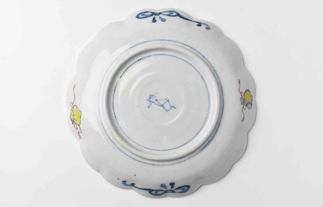 日高直子 17D 輪花大皿 オレの馬 ｜ 暮らしのうつわ花田 和食器 通販