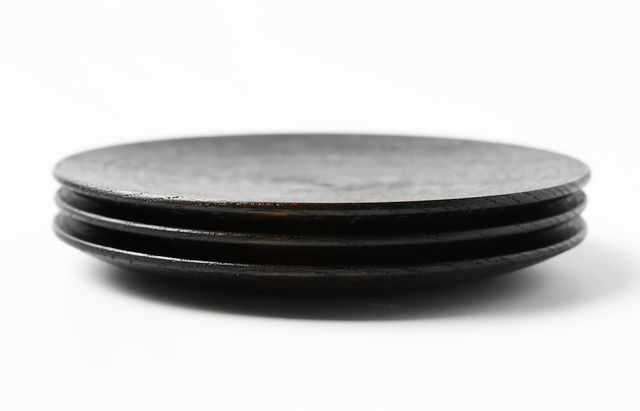 ふじい製作所 6 欅 平皿 漆 120 ｜ 暮らしのうつわ花田 和食器 通販