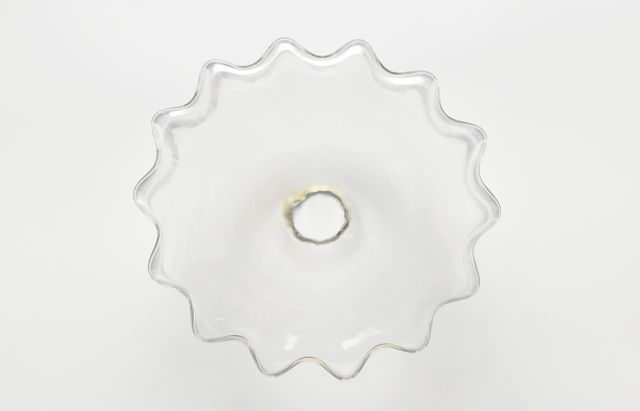 谷口嘉　ガラス　花器　十角　【未使用品】 谷口嘉 10 花器波（広） ｜ 暮らしのうつわ花田 和食器 通販