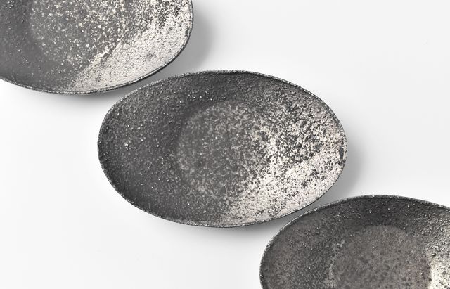 山本哲也 4 sabi-小判形小皿 ｜ 暮らしのうつわ花田 和食器 通販